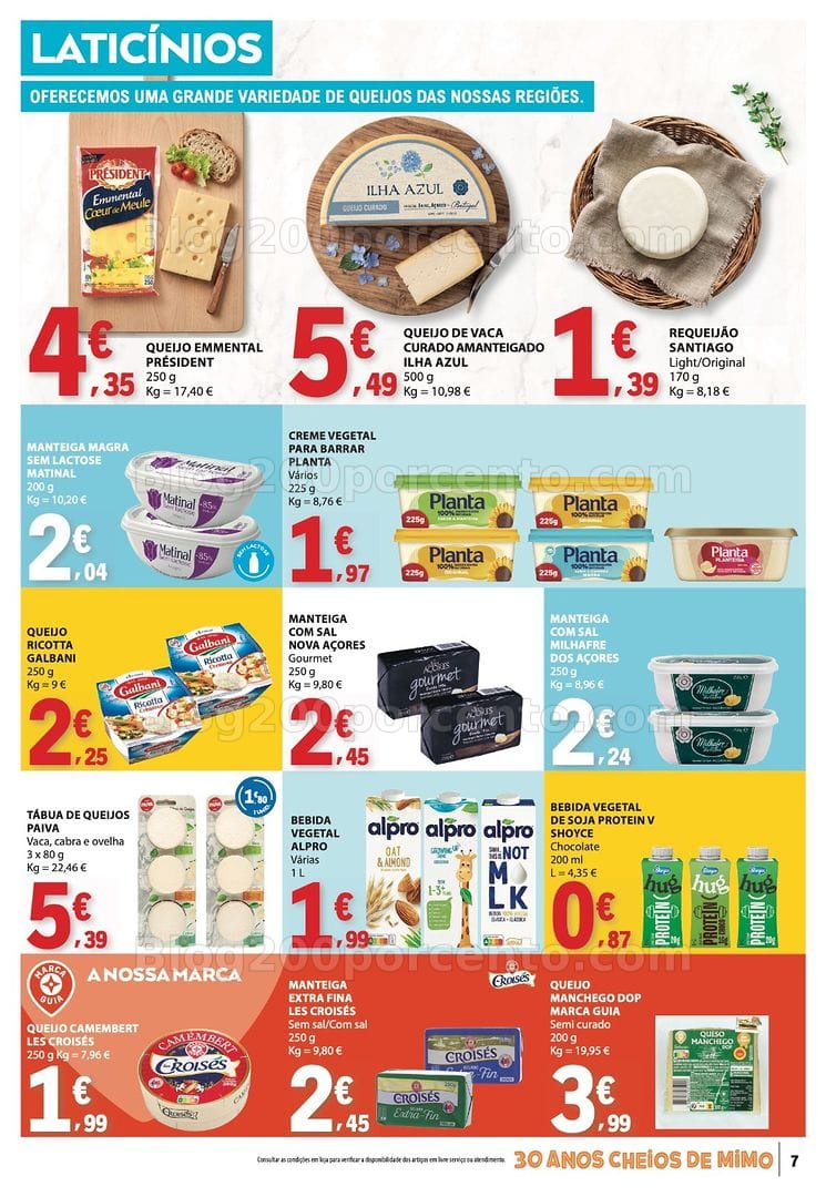 Antevisão Folheto E-LECLERC Promoções de 6 a 12 agosto